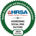 Health Resources and Services Administration 2024 Awardee | Addressing Social Risk Factors